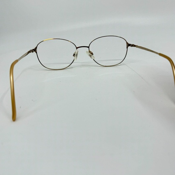 CHARMANT Titanium Copper Brown Rimless 140mm Eyeglasses Frame H11187 - Picture 3 of 8